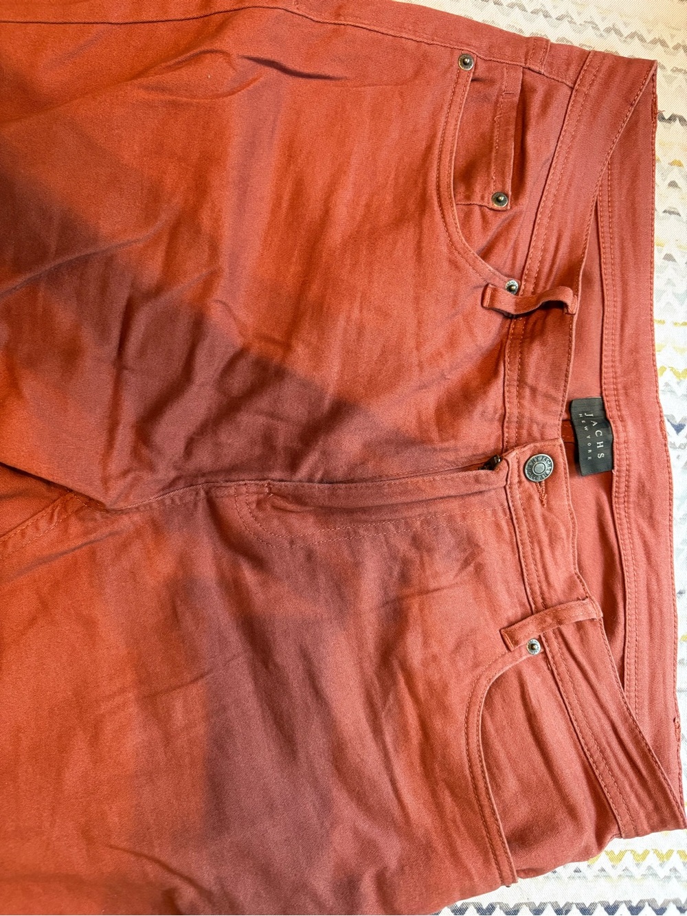 Jachs High-Rise Jeans in salmon 38x32